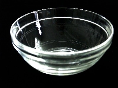 Salatschüssel Glas 29 cm