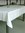 Tischdecke weiß 220x130cm