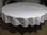 Tischdecke rund weiß 200cm